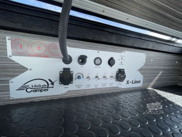 Rulotă  LifeStyle Camper X-LINE Außendusche