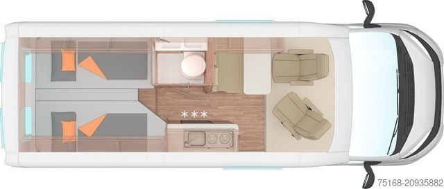Camping-car WEINSBERG CaraBus 600 ME EDITION [FIRE] Modell 2025 / Läng
