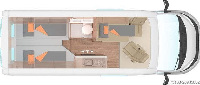 Camping-car WEINSBERG CaraBus 600 ME EDITION [FIRE] Modell 2025 / Läng