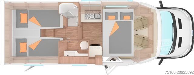 Teilintegriertes Wohnmobil WEINSBERG CaraSuite 700 MEG Abverkaufs-AKTION