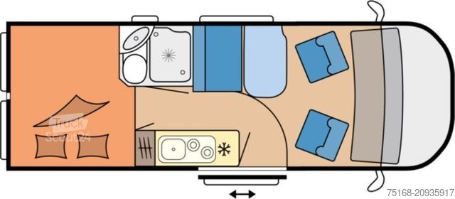 Lakóautó HOBBY ONTOUR Van 600 FT Abstandstempomat/ Truma 6E