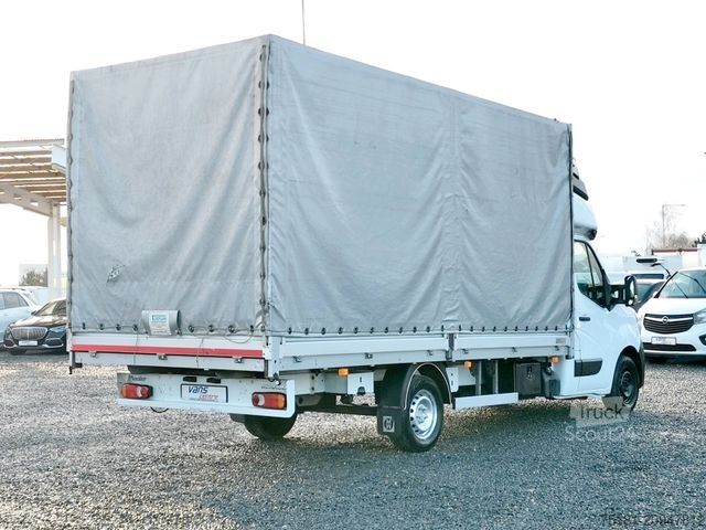 Furgon cu prelată laterală RENAULT Master 165DCI PRITSCHE 10PAL/ LUFT/ KLIMA