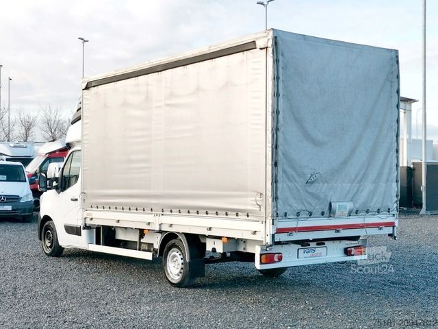 Furgon cu prelată laterală RENAULT Master 165DCI PRITSCHE 10PAL/ LUFT/ KLIMA