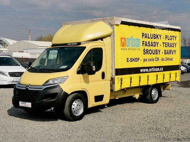 Perdeli panelvan CITROEN Jumper 2.0HDI/120kw PRITSCHE 8 PAL/LUFT/AHK 3T