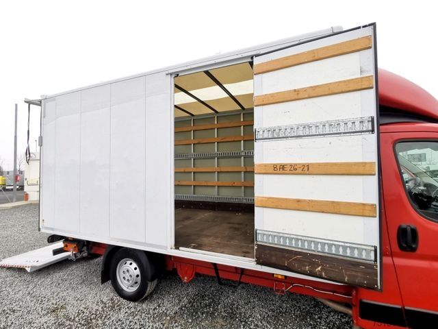 Furgons ar kasti FIAT Ducato 160MJET KOFFER 8PAL/ KLIMA/ LBW