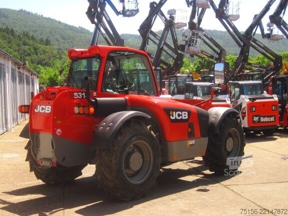 телескопический погрузчик JCB 531-70 7m / 3,1 Tonnen