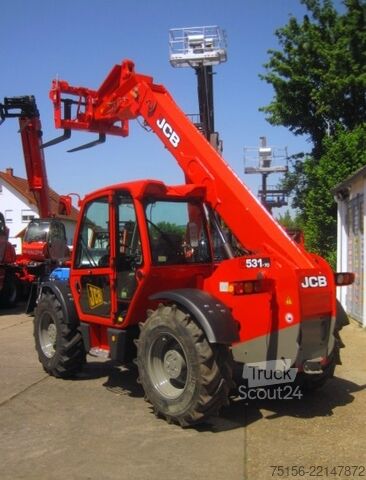 телескопический погрузчик JCB 531-70 7m / 3,1 Tonnen