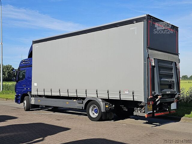 Bâche coulissante MERCEDES-BENZ ATEGO 1227 HIGHROOF LIFT EURO6E