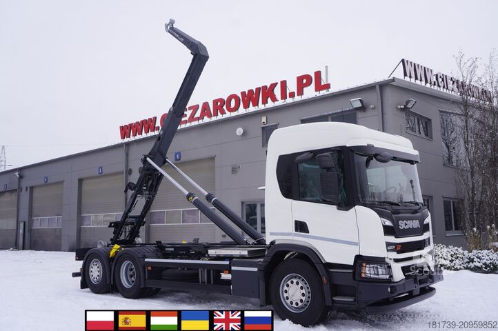 Вантажівка з гаком SCANIA P420 / Meiller Tectrum RS21 / 2026