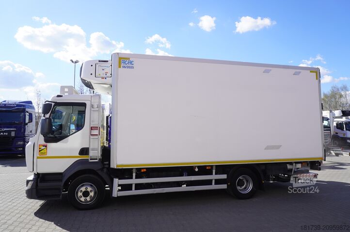 Refrižeratoru kravas automašīna Renault D12 / Lamberet refrigerated truck / lift