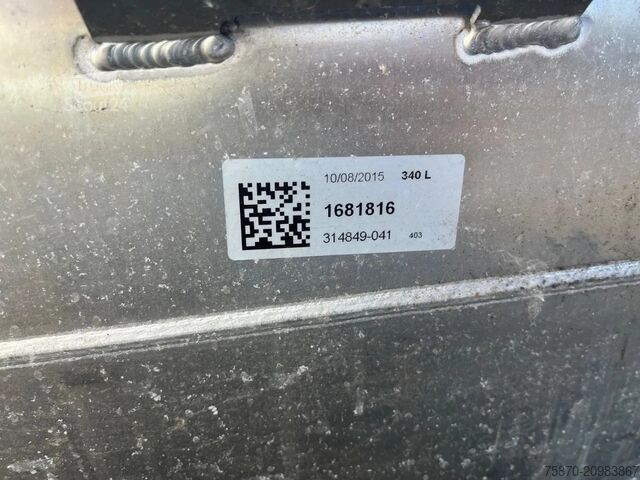 Brandstoftank DAF Brandstoftank Diesel 340L 1681816