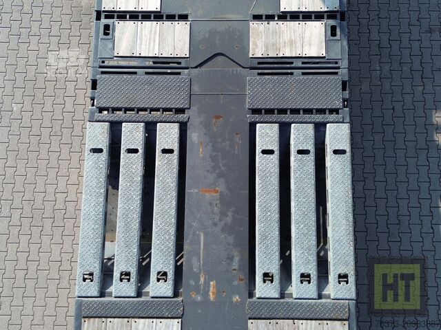 Félpótkocsi platós Faymonville MAX Trailer 3-A-Mega-Tele-Plateau-Radmul