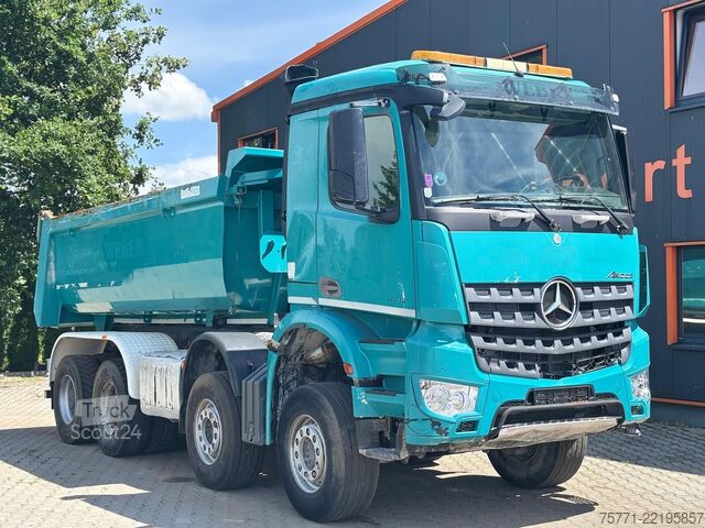 Tipper Mercedes-Benz AROCS 4142 8x4 EURO6 WYWROTKA