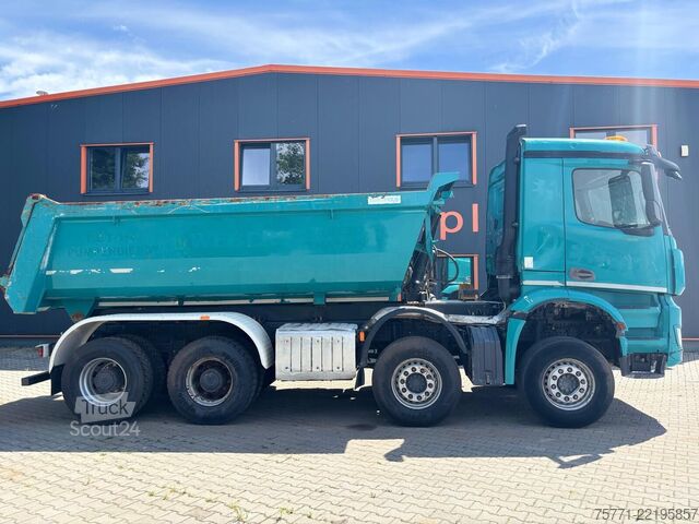 Tipper Mercedes-Benz AROCS 4142 8x4 EURO6 WYWROTKA