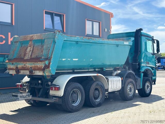 Tipper Mercedes-Benz AROCS 4142 8x4 EURO6 WYWROTKA
