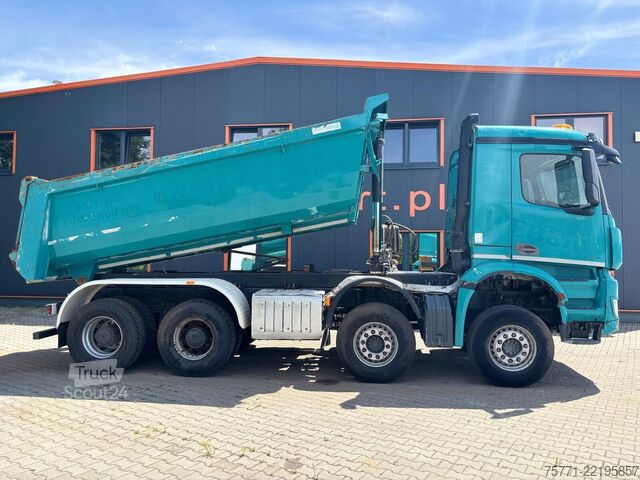 Tipper Mercedes-Benz AROCS 4142 8x4 EURO6 WYWROTKA