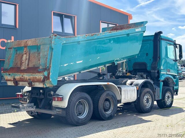 Tipper Mercedes-Benz AROCS 4142 8x4 EURO6 WYWROTKA