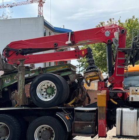 Camion forestier MERCEDES-BENZ Kesla KRAN OHNE LKW ONLY CRANE