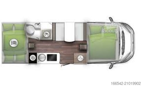 Alkoof camper Forster A 699 DVB 140PS/Autom/Markise/Radträger 4Räder/Alu