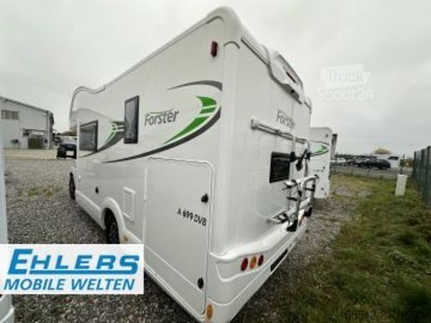 Alkoof camper Forster A 699 DVB 140PS/Autom/Markise/Radträger 4Räder/Alu