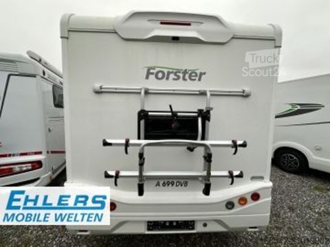 Alkoof camper Forster A 699 DVB 140PS/Autom/Markise/Radträger 4Räder/Alu