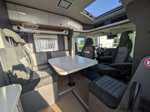 Camping-car semi-intégré Hobby PRESTIGE T 710 GE 180PS/Autom/Markise/RFK/Safty-Paket