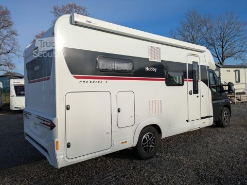 Camping-car semi-intégré Hobby PRESTIGE T 710 GE 180PS/Autom/Markise/RFK/Safty-Paket