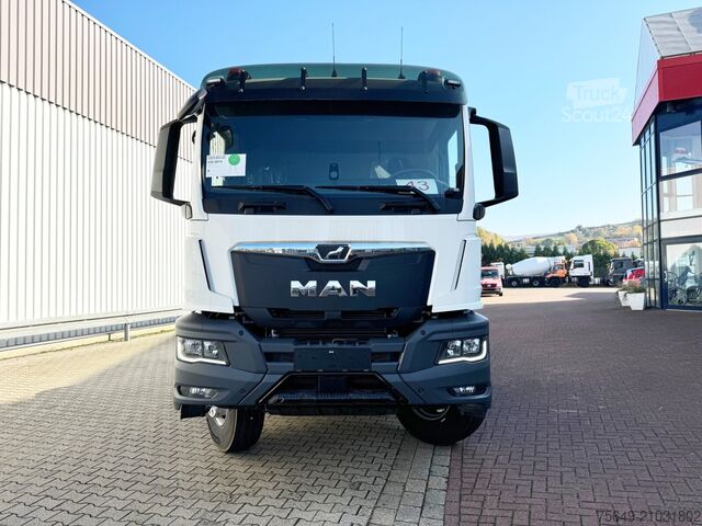 Camion benne à bras amovible MAN TGS 35.480 8x6H BL CH TGS 35.480 8x6H BL CH, HydroDrive, Navi, Nebenantrieb
