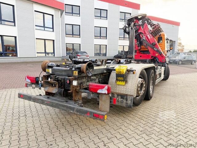 Haakarm vrachtwagen MAN TGS 26.400 6x2-4 BL TGS 26.400 6x2-4 BL, Kran, Motorabtrieb, Lenk-/Liftachse, Epsilon Q180ZR95TR