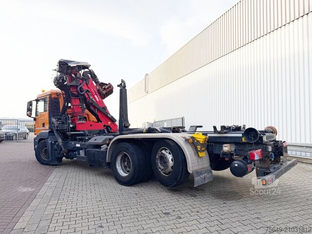 Haakarm vrachtwagen MAN TGS 26.400 6x2-4 BL TGS 26.400 6x2-4 BL, Kran, Motorabtrieb, Lenk-/Liftachse, Epsilon Q180ZR95TR
