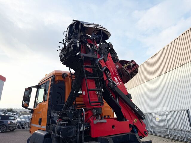 Haakarm vrachtwagen MAN TGS 26.400 6x2-4 BL TGS 26.400 6x2-4 BL, Kran, Motorabtrieb, Lenk-/Liftachse, Epsilon Q180ZR95TR