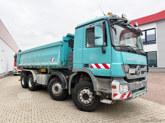 Camion-benne tricar Mercedes-Benz Actros 3241 K 8x4/4 Actros 3241 K 8x4/4, Bordmatik