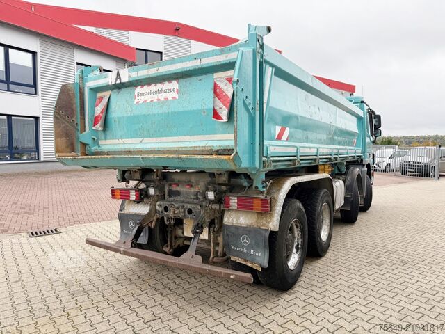 Camion-benne tricar Mercedes-Benz Actros 3241 K 8x4/4 Actros 3241 K 8x4/4, Bordmatik