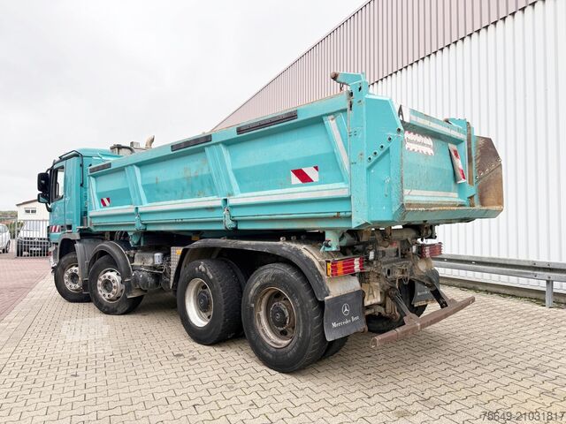 Camion-benne tricar Mercedes-Benz Actros 3241 K 8x4/4 Actros 3241 K 8x4/4, Bordmatik