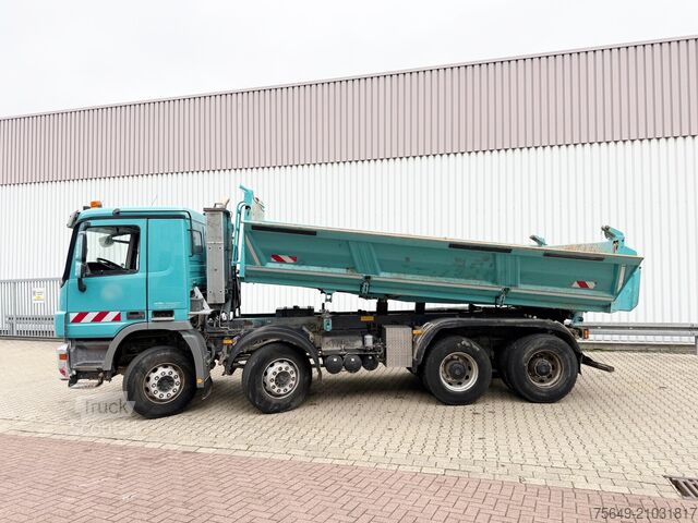 Camion-benne tricar Mercedes-Benz Actros 3241 K 8x4/4 Actros 3241 K 8x4/4, Bordmatik