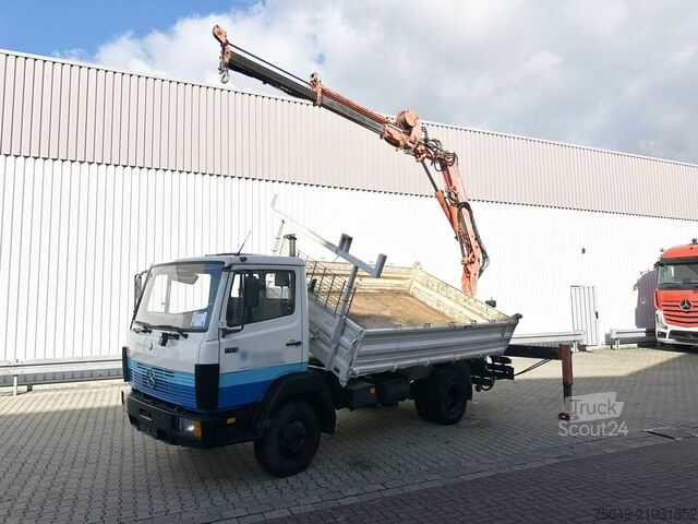 Grue à tour Mercedes-Benz 914 K 4x2 914 K 4x2, Kran Atlas 60.1, Funk