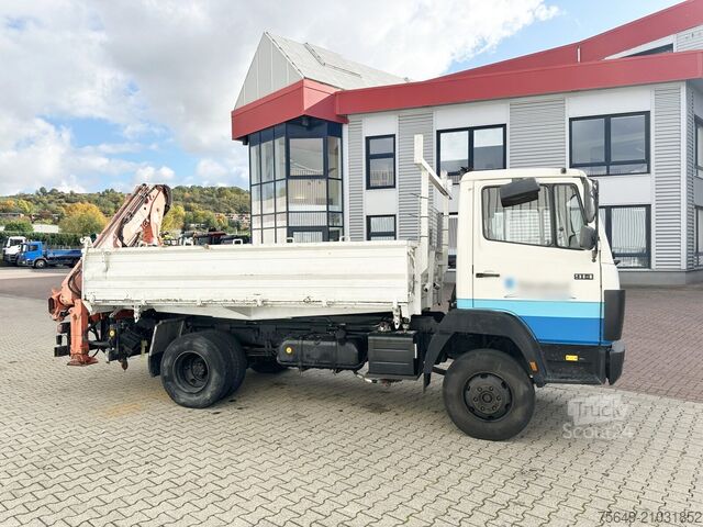 Grue à tour Mercedes-Benz 914 K 4x2 914 K 4x2, Kran Atlas 60.1, Funk