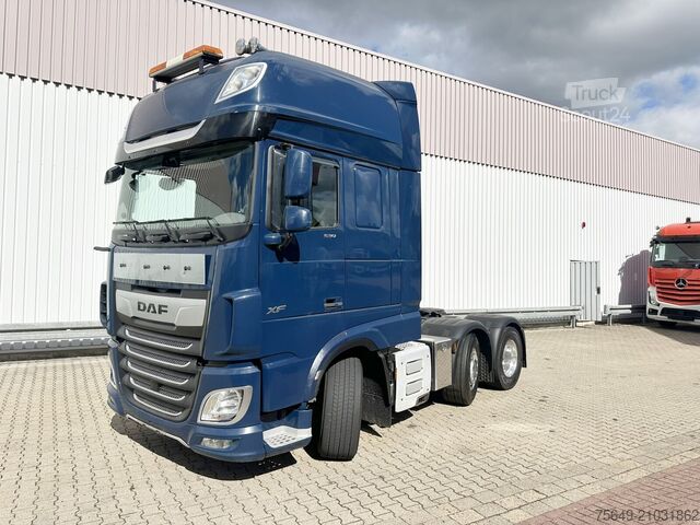 Camion à usage spécial DAF XF 530 FT 6x2 XF 530 FT 6x2, Intarder, Navi, Spacecab, Vorlauflenk/lift, zGG 68t