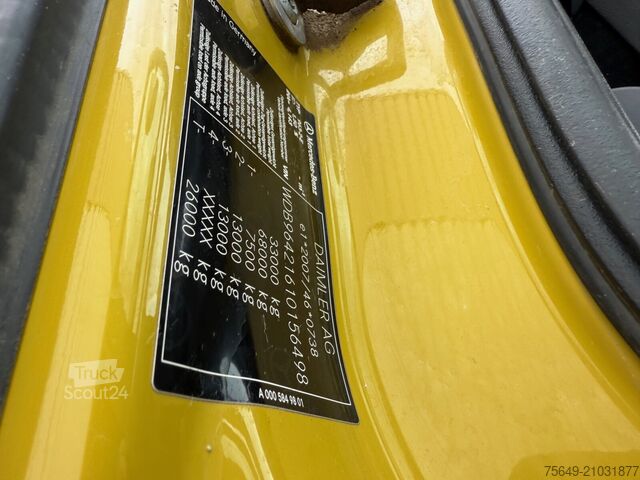 Camion benne à bras amovible Mercedes-Benz Arocs 3363 K 6x4 Arocs 3363 K 6x4, Grounder, Turbo-Retarder-Kupplung