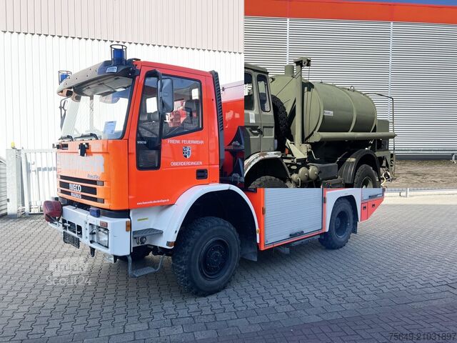 Camion-citerne Iveco-Magirus FF 95 E 18 WR 4x4 FF 95 E 18 WR 4x4, 6000l Wassertank