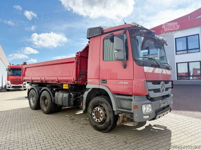 Driezijdige kipper Mercedes-Benz Actros 2646 K 6x4 Actros 2646 K 6x4, Retarder, Bordmatik