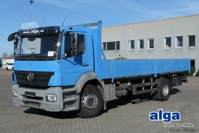 Vrachtauto met open laadbak MERCEDES-BENZ 1824 L Axor 4x2, 3. Sitz, AHK, Gerüstbau, Klima