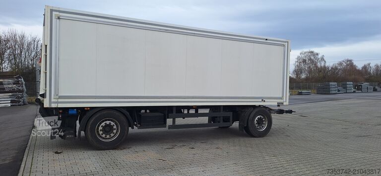 Koffer-aanhangwagen met laadklep KFB Schlumbohn Rhode KFB