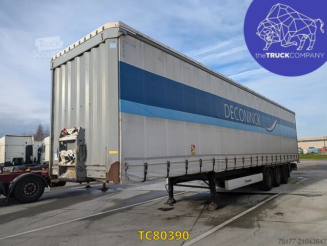 Bâches coulissantes Krone curtainsider hardwood floor