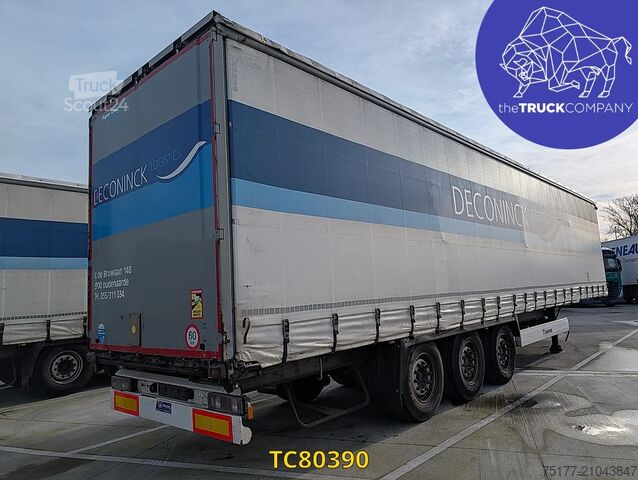 Bâches coulissantes Krone curtainsider hardwood floor