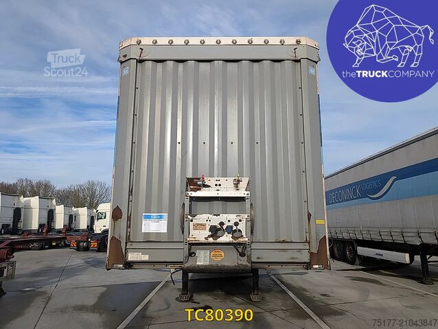 Bâches coulissantes Krone curtainsider hardwood floor