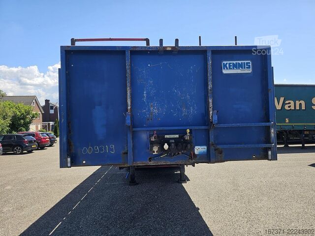 Flatbed PACTON t4-001 / 4 AXLE TRAILER /2 LIFT AXLES /2 STEERI...