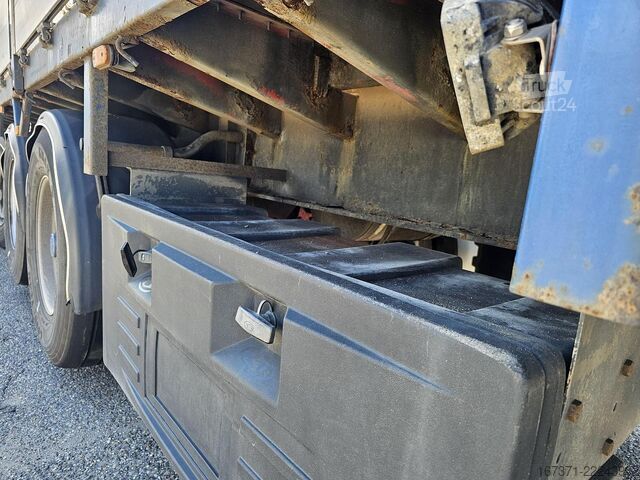 Flatbed PACTON t4-001 / 4 AXLE TRAILER /2 LIFT AXLES /2 STEERI...