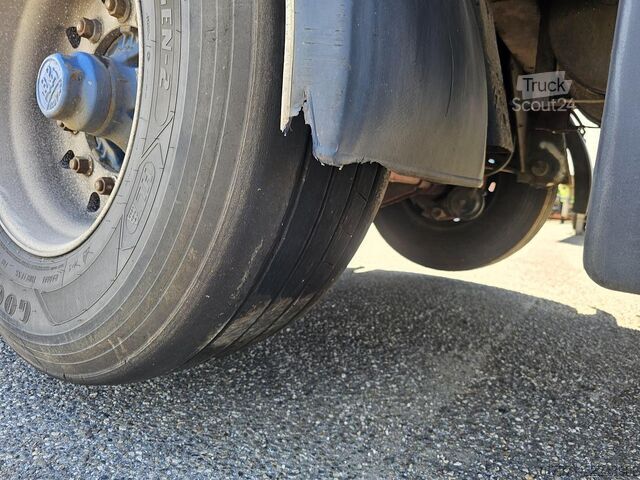 Flatbed PACTON t4-001 / 4 AXLE TRAILER /2 LIFT AXLES /2 STEERI...