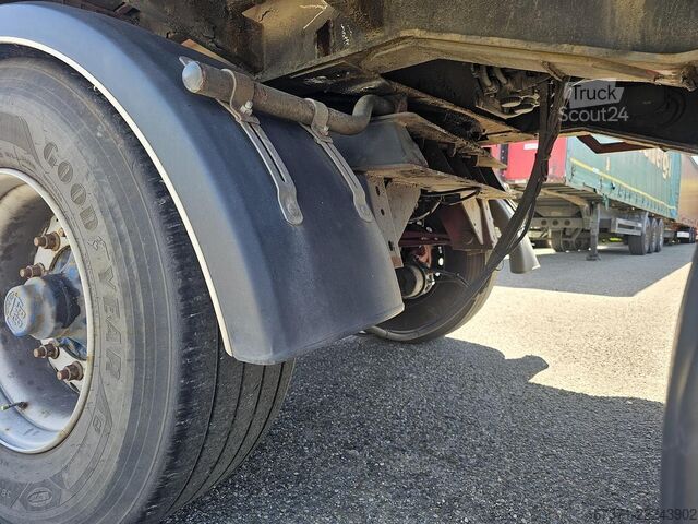 Ploščata postelja PACTON t4-001 / 4 AXLE TRAILER /2 LIFT AXLES /2 STEERI...